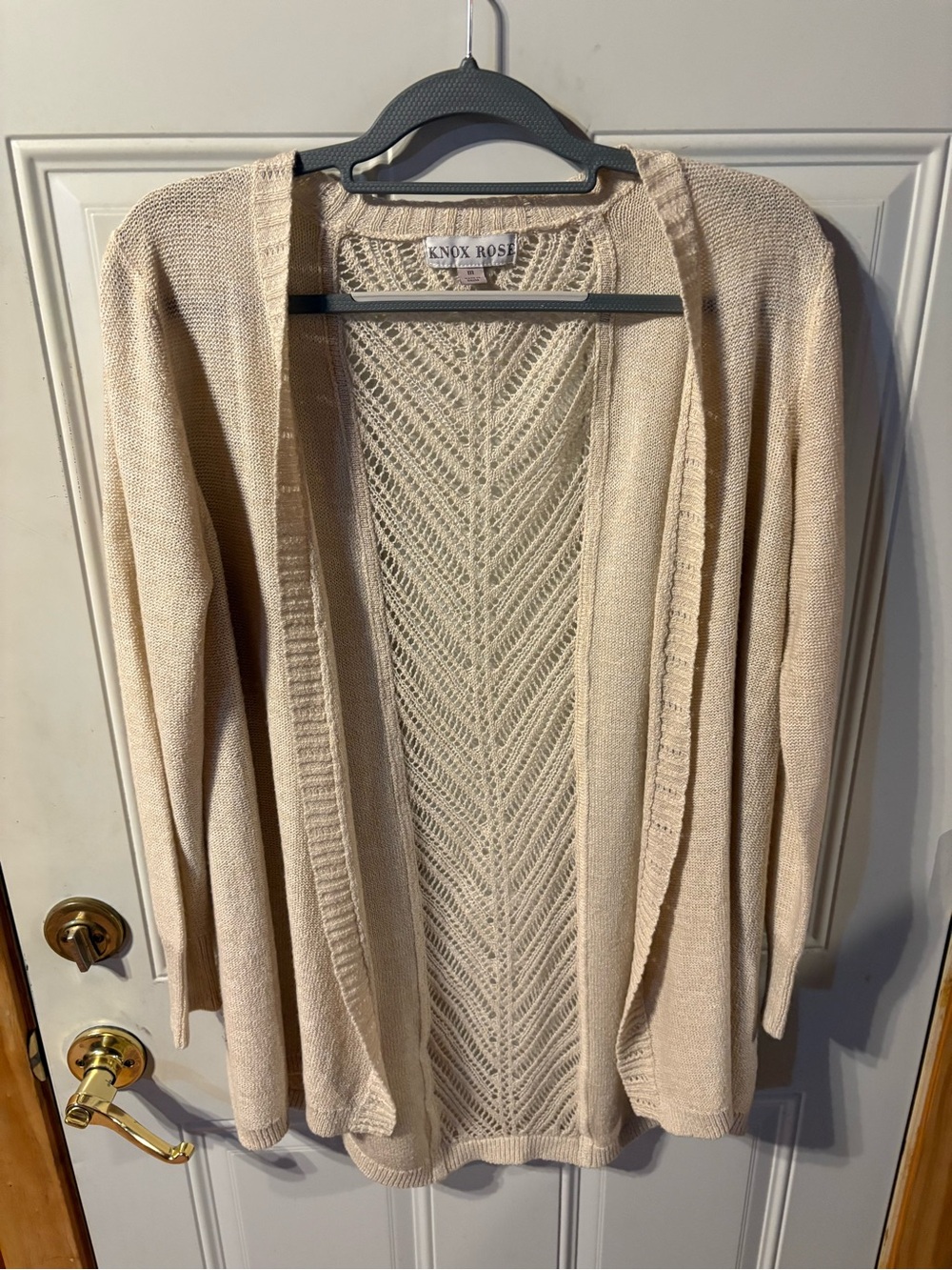 Knox Rose Open Front Cardigan Size Medium